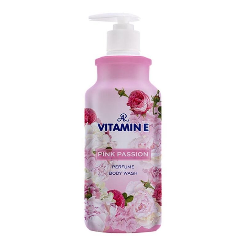 AR Vitamin E Perfume Body Wash-Pink Passion 400ml