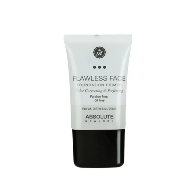 Absolute New York Flawless Face Foundation Primer Clear NF080 for smooth makeup base