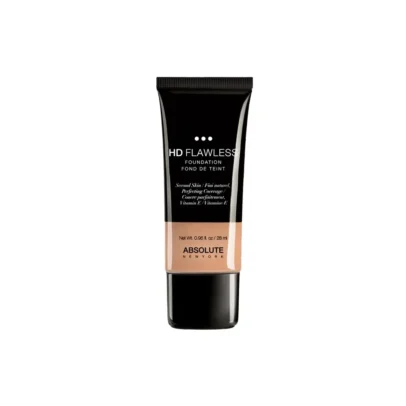 Absolute New York HD Flawless Foundation AHDF04 Tan 28ml - Full coverage, long-lasting foundation for a flawless finish