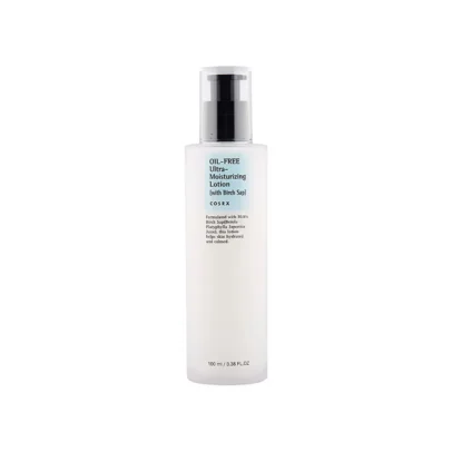 Cosrx Oil Free Ultra Moisturizing Lotion 100ml – Lightweight Daily Moisturizer with 70% Birch Sap