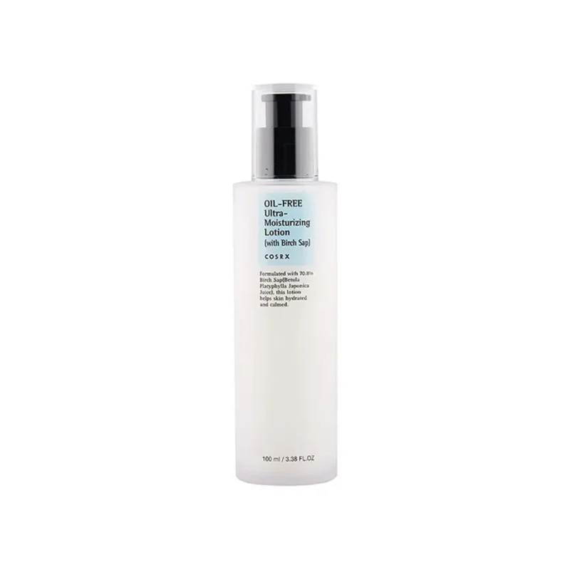 Cosrx Oil Free Ultra Moisturizing Lotion 100ml – Lightweight Daily Moisturizer with 70% Birch Sap