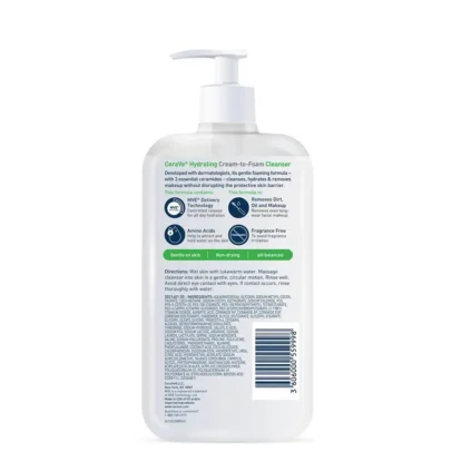 Hydrating Cream-to-Foam Cleanser