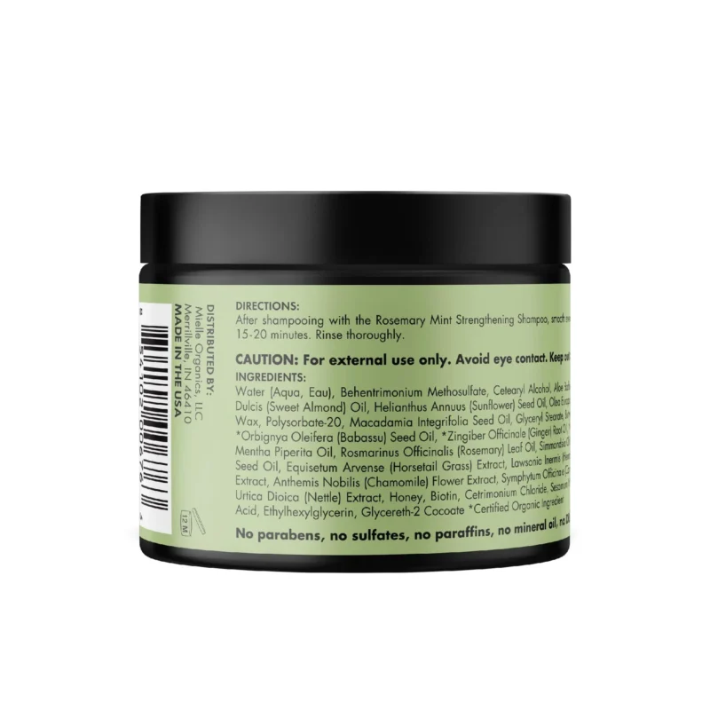Mielle Rosemary Mint Strengthening Hair Masque 340g - Image 2