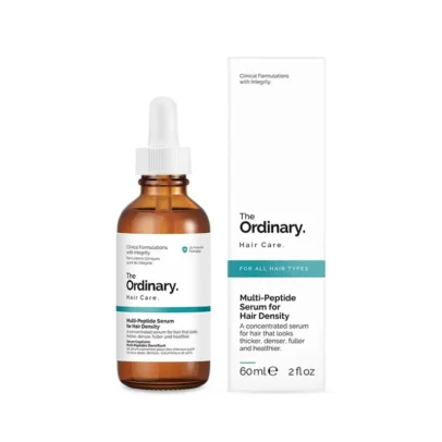 The Ordinary Multi Peptide Serum for Hair Density 60 ml bottle for fuller, denser hair